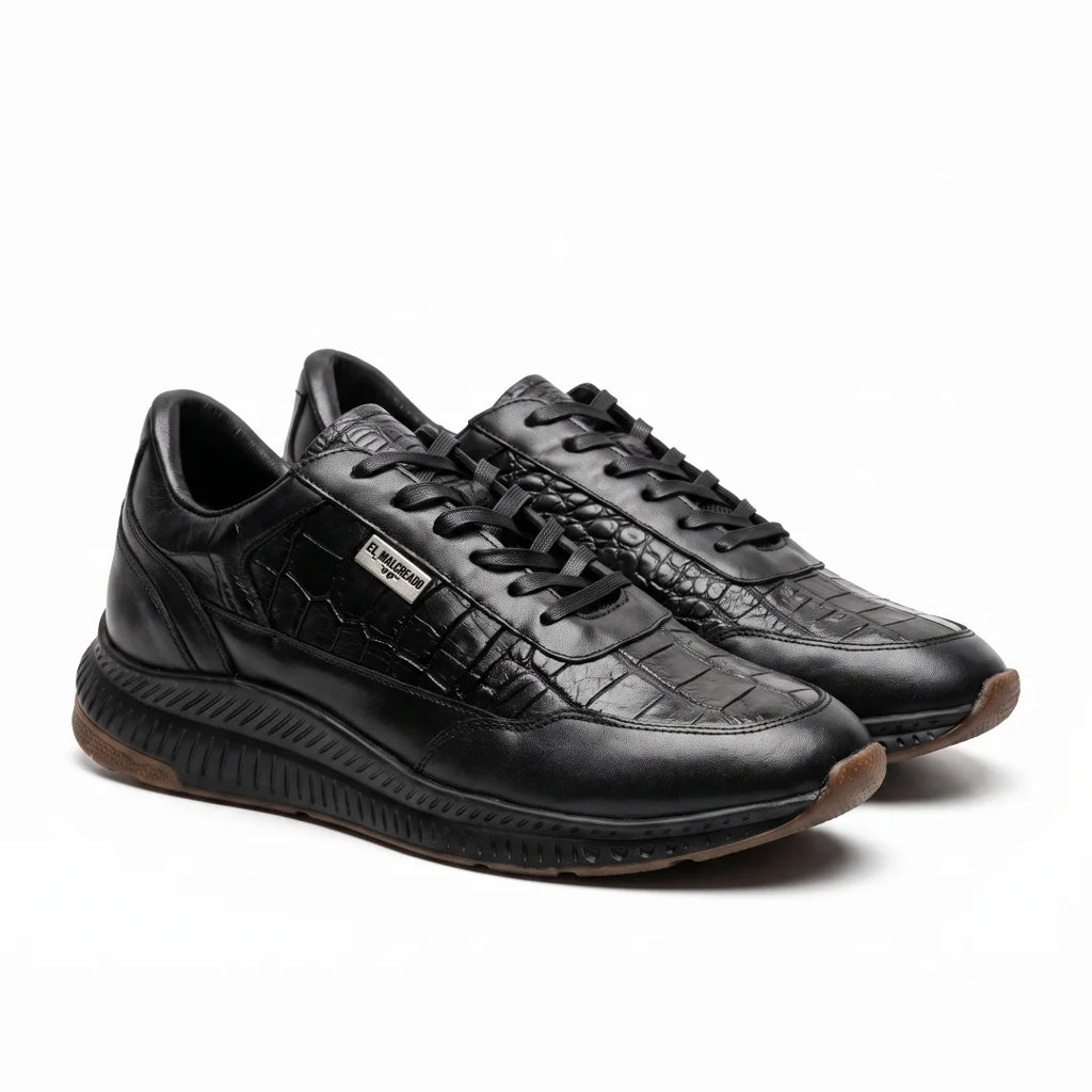 Tenis Deportivo en piel de Alligator