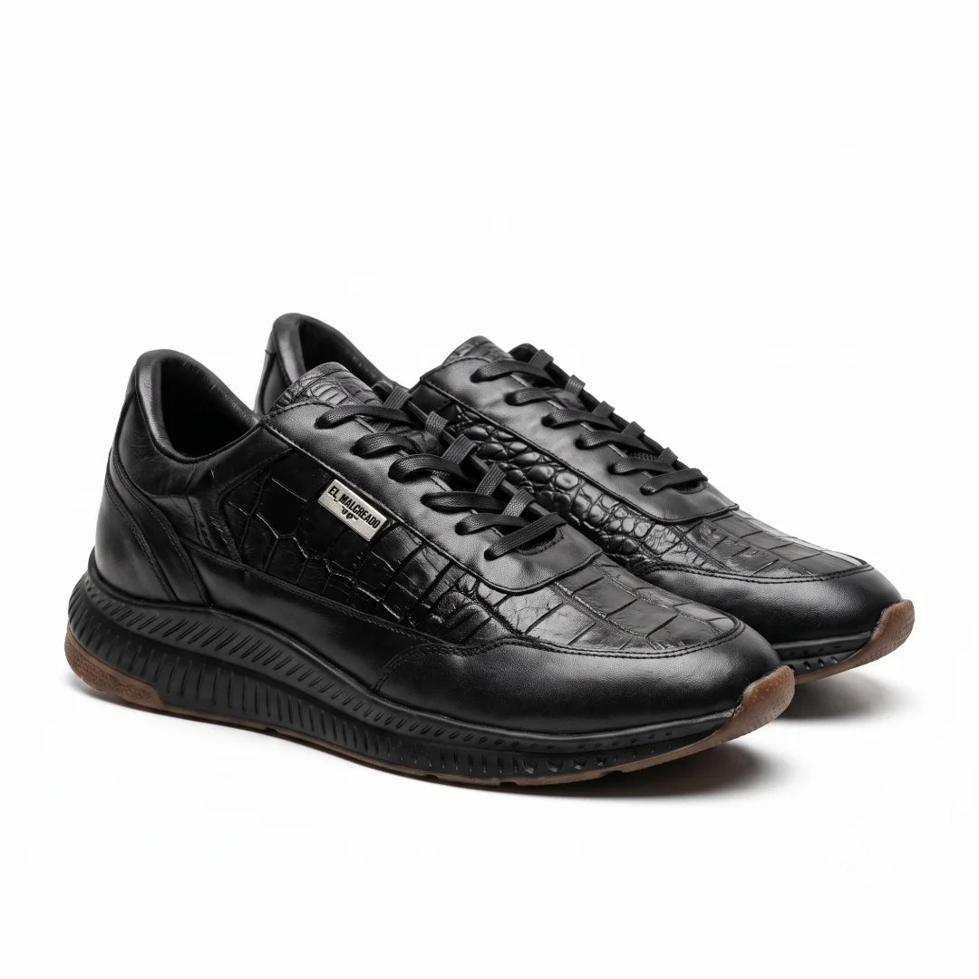 Tenis Deportivo en piel de Alligator