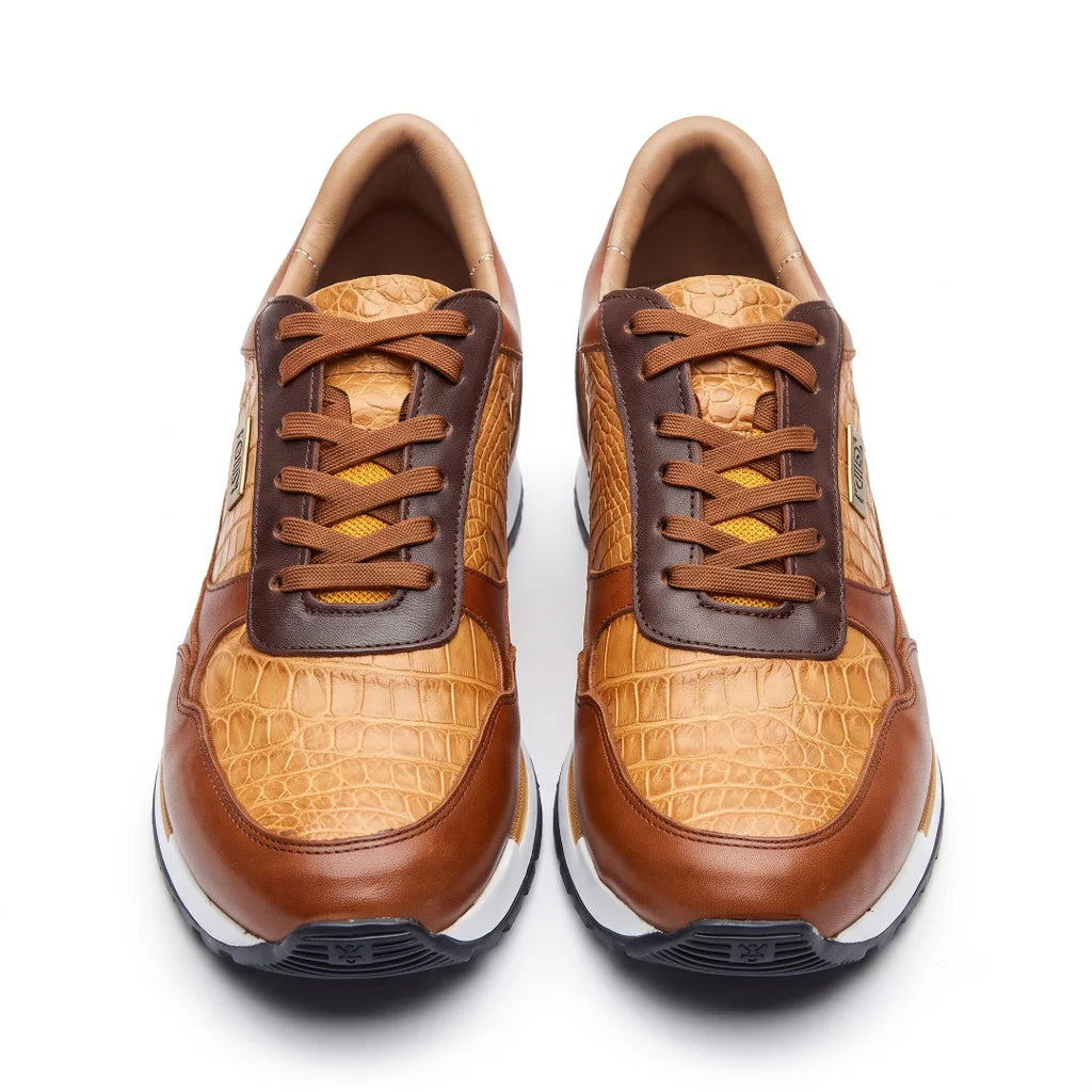 Tenis Alligator color Miel