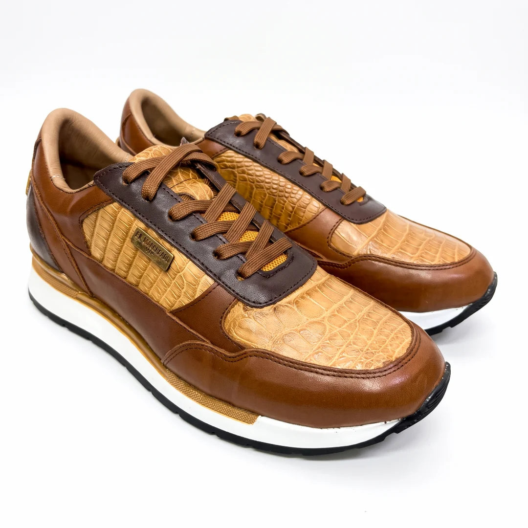 Tenis Alligator color Miel