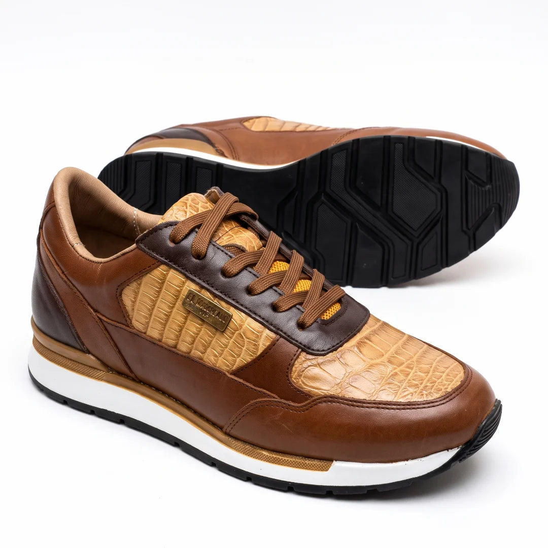 Tenis Alligator color Miel