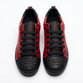 Tenis Causales Pitón Black Cherry
