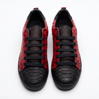 Tenis Causales Pitón Black Cherry