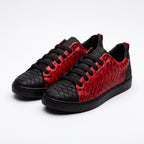 Tenis Causales Pitón Black Cherry