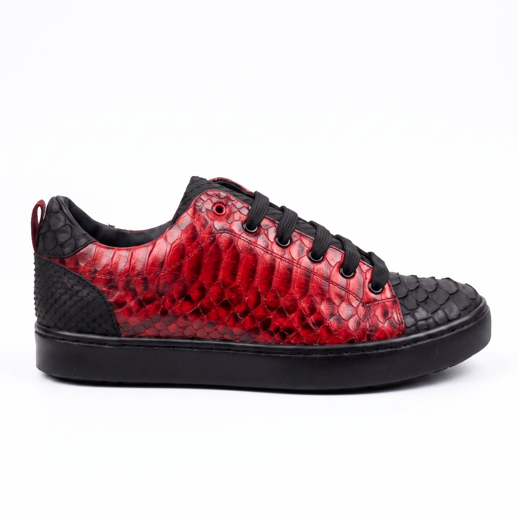 Tenis Causales Pitón Black Cherry