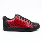 Tenis Causales Pitón Black Cherry