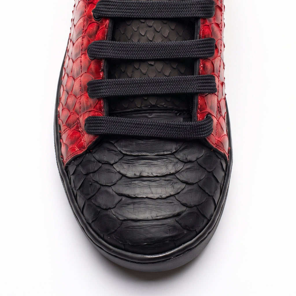 Tenis Causales Pitón Black Cherry
