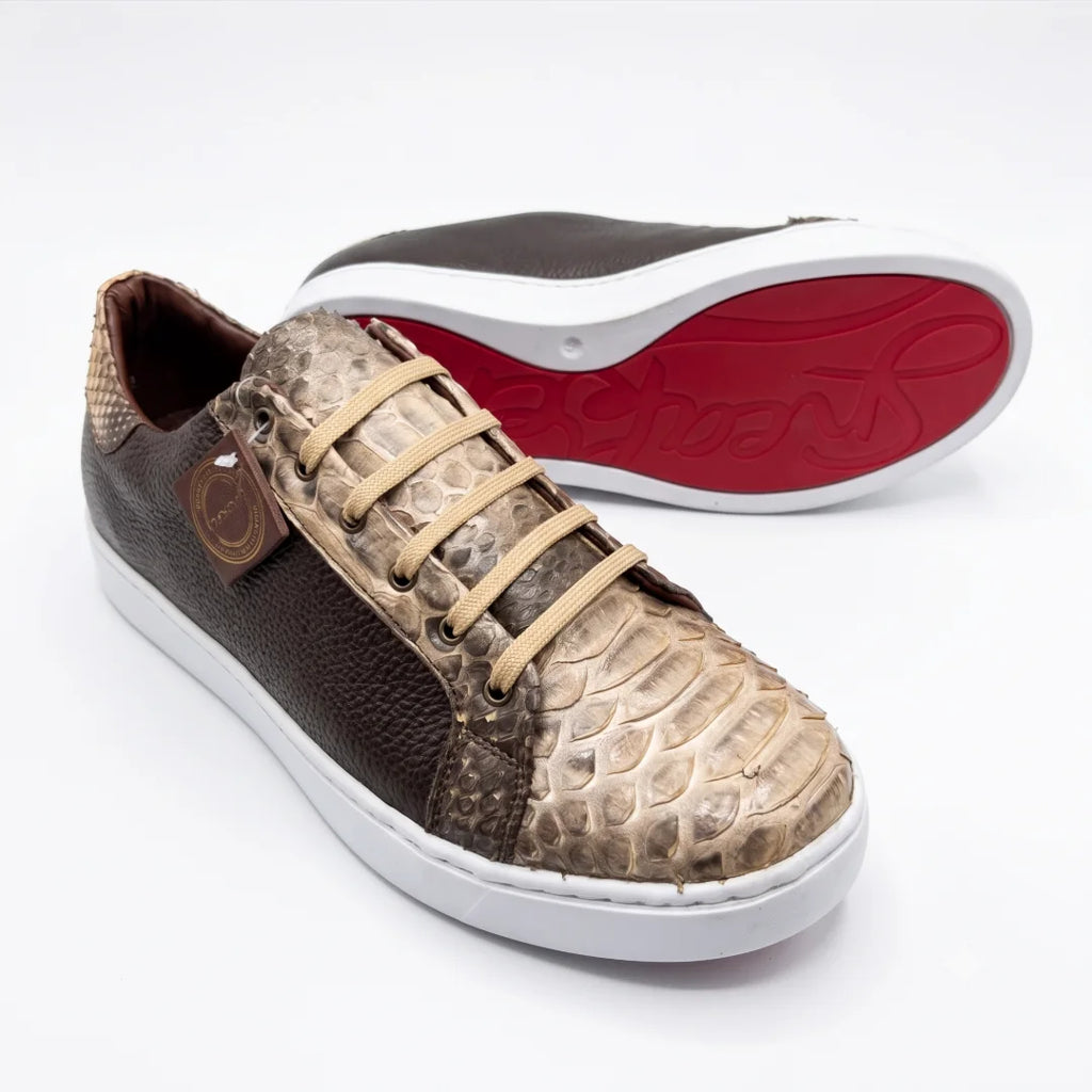 Tenis Casuales Pitón Taupe