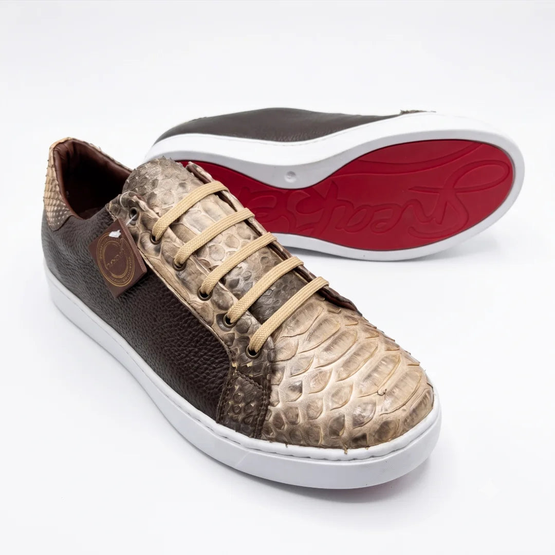 Tenis Casuales Pitón Taupe