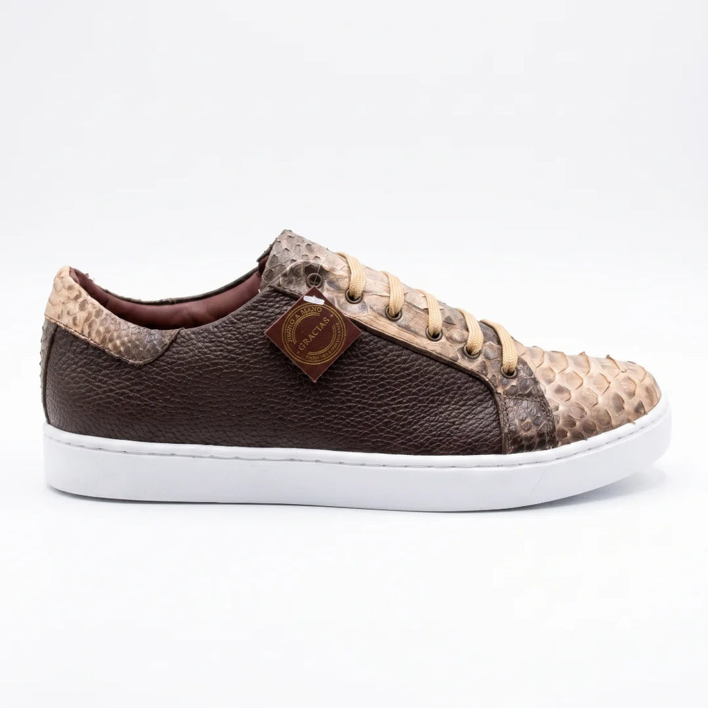 Tenis Casuales Pitón Taupe